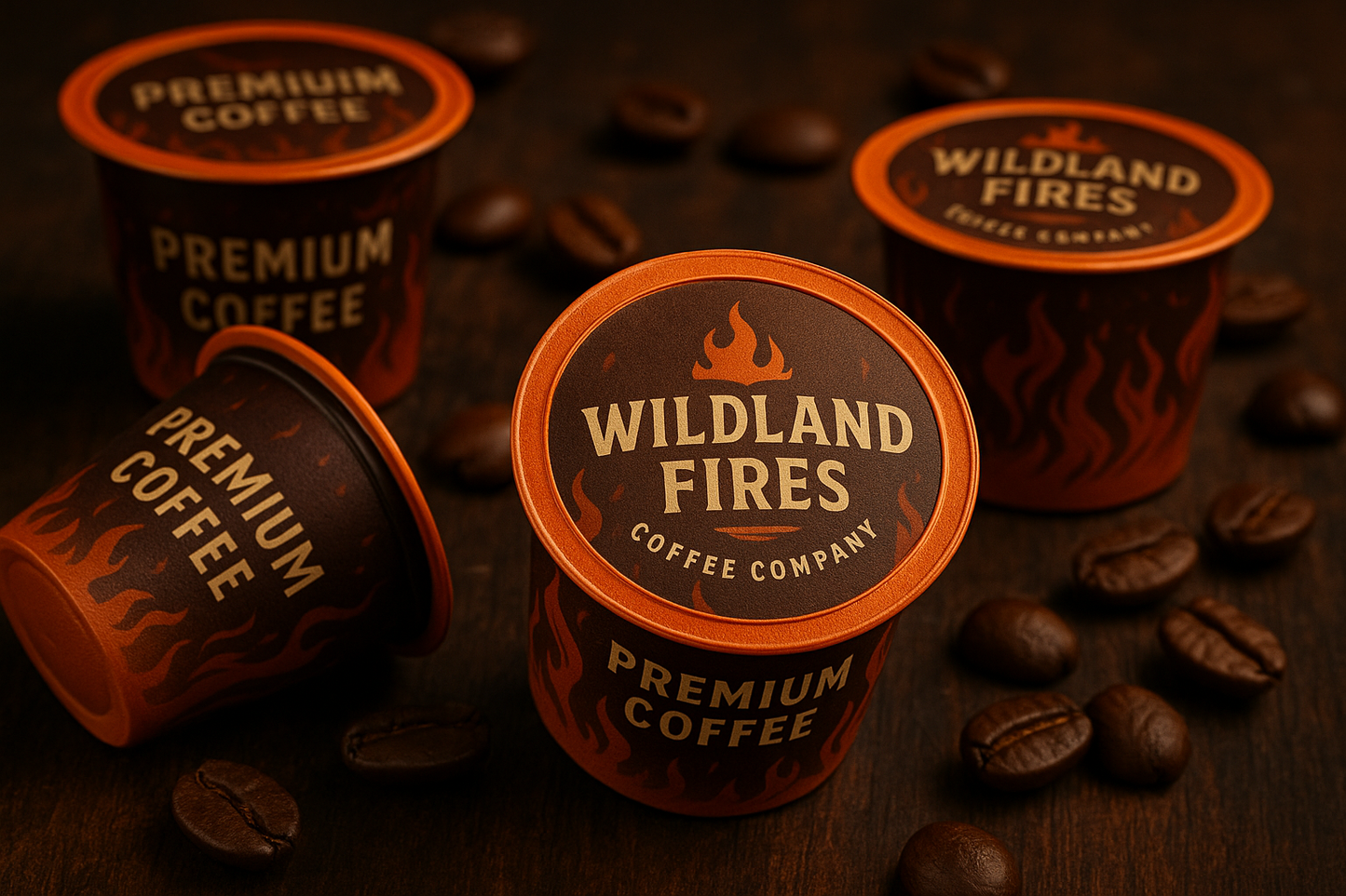 coffee pods with my logo